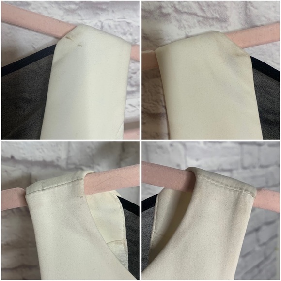 NWT Flavio Castellani Ivory And Black Elegant Bodycon Dress - Picture 16 of 16